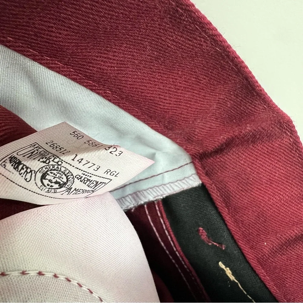 Vintage LEE Student Fit Deadstock Straight Leg Jeans size 26 - Picture 8 of 10